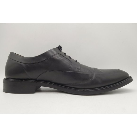 Cole Haan Grand OS Black Leather Lace Up Dress Oxfords Shoes Men\'s 14 M